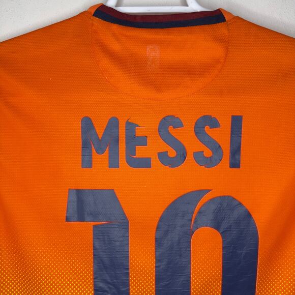 Nike FC Barcelona Jersey Messi 2012/2013 Futbol Soccer Men's Medium #10 Dri Fit - Picture 7 of 11